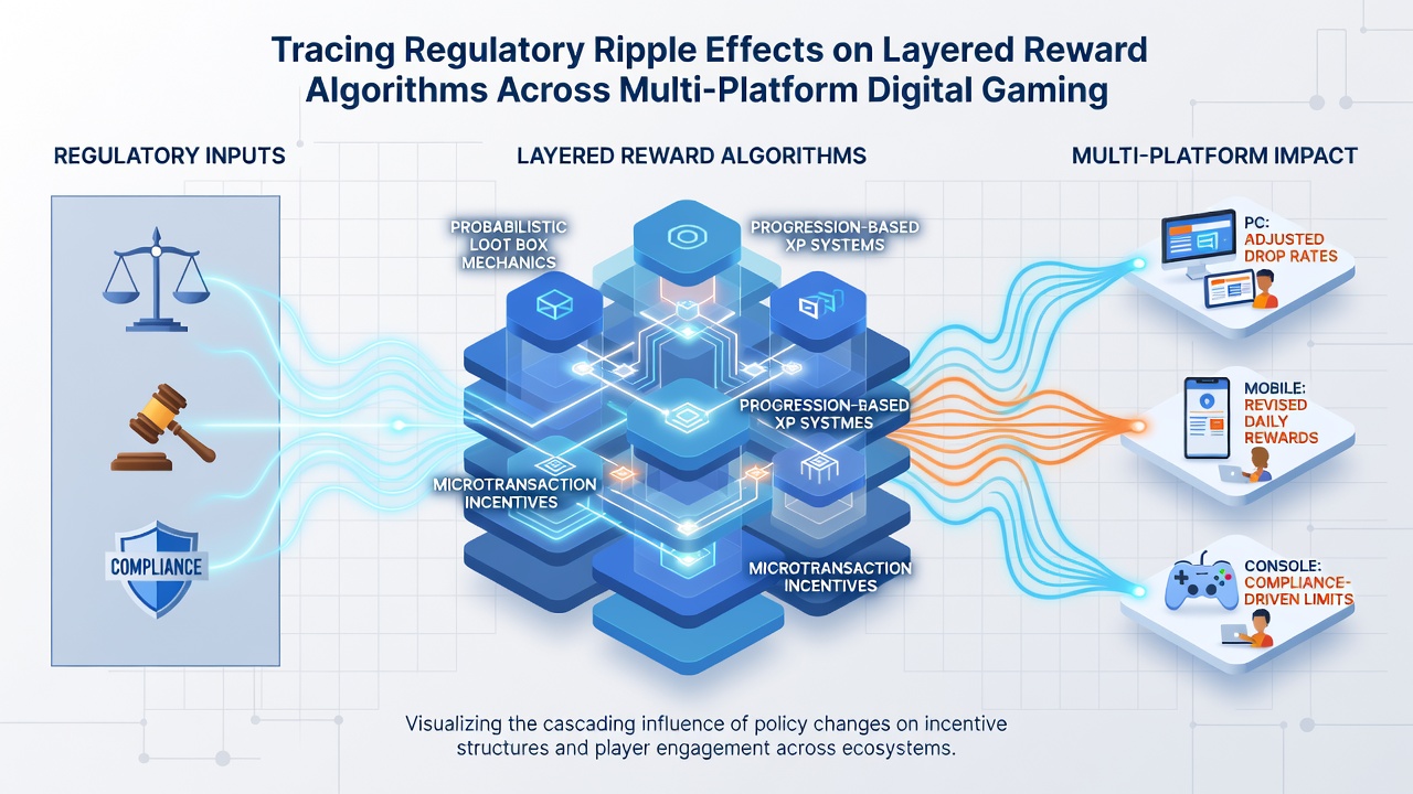 Cross-platform data flows affected by evolving gaming regulations